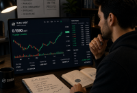 XLM Stalls at Key Levels as Mixed Signals Keep Traders Hesitant