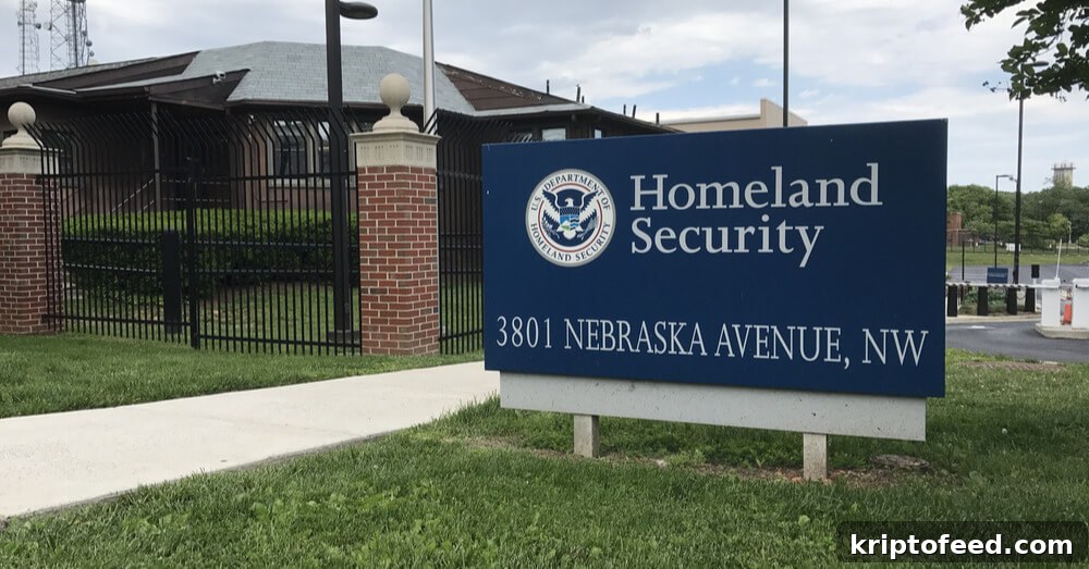 US Homeland Security Launches Competition for Digital Wallet Solutions 2 Homeland Security sign in Washington, DC