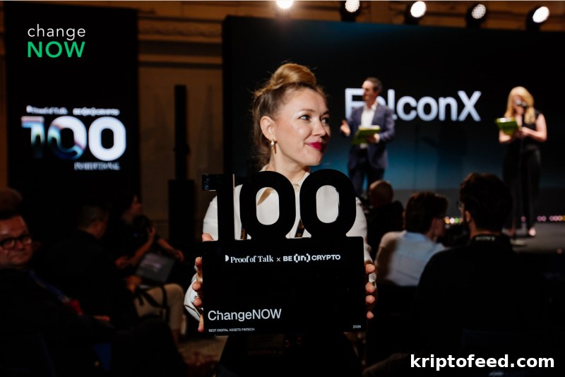 ChangeNOW Named Digital Assets Fintech Winner at BeInCrypto Institutional 100 Awards 2026 2 img 1438907 1