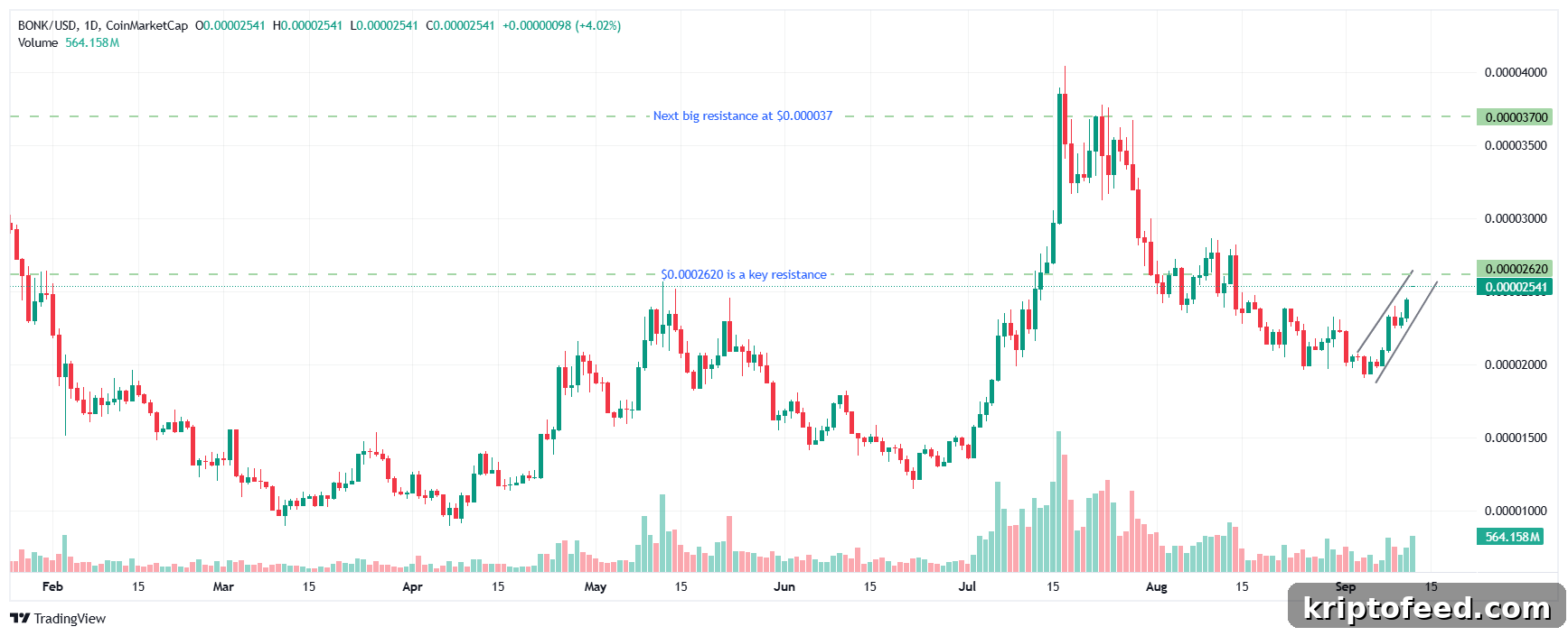 Nasdaq-Listed Safety Shot Launches BONK Memecoin Subsidiary Focused on Finance 2 BONK price analysis