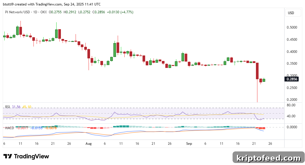 Pi Network Price Forecast After PI Hits Historic Low of $0.22 2 img 337984 1