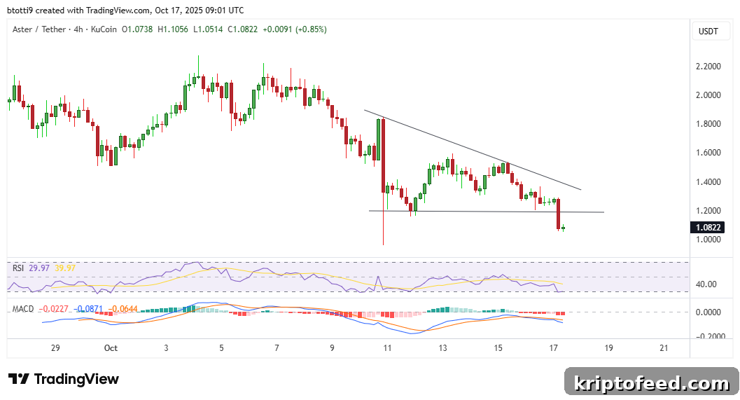 Aster Price Drops 20% as Selling Pressure Hits Altcoins 2 img 341824 1