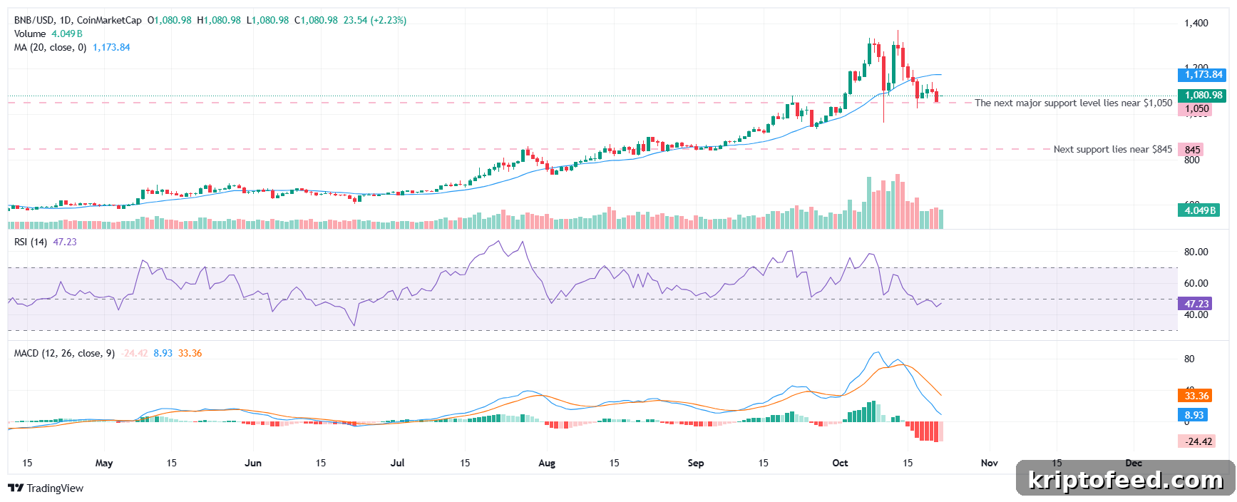 BNB Price Forecast After Robinhood Listing: What to Expect 2 BNB coin price analysis