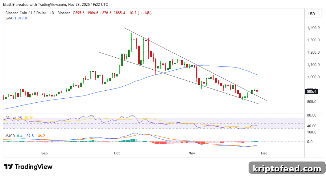 BNB Eyes $1,000 as Bulls Rally on VanEck ETF Filings and Market Recovery 2 img 351263 1