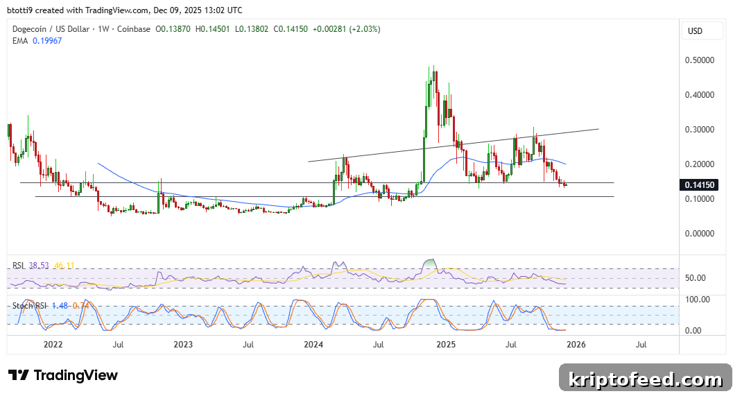 Dogecoin Price Chart