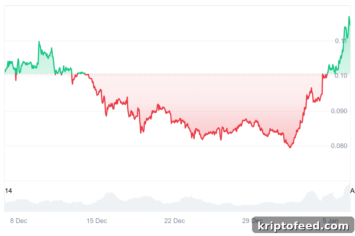 IOTA Price Forecast: Will It Hit $0.20 After 14% Rally? 2 IOTA Price Chart