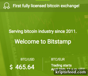 Bitstamp first licensed bitcoin exchange